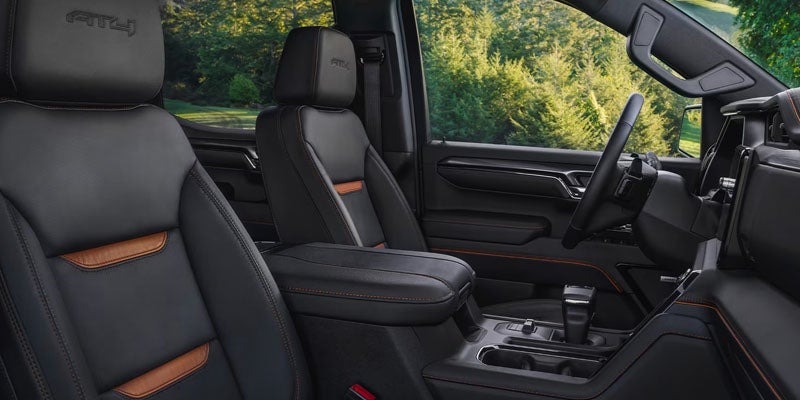 2026 GMC Sierra 1500 premium interior with spacious seating and refined cabin comfort