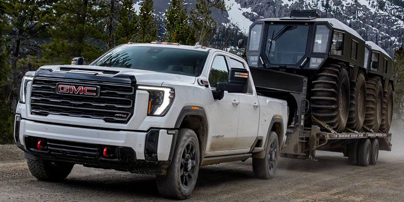 2026 GMC Sierra 2500 HD towing capability